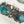 Load image into Gallery viewer, NATIVE HANDMADE SONORAN GOLD TURQUOISE ADJUSTABLE HOURGLASS RING BY LARRY KAYE
