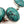 Load image into Gallery viewer, SPIDERWEB TURQUOISE SS TOGGLE BRACELET 7-8" (TC 7)
