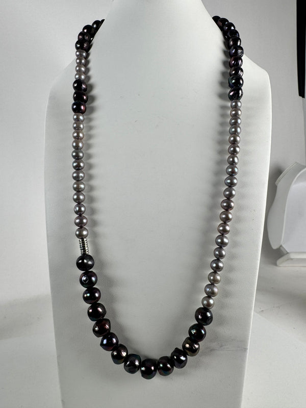 MULTIPEARLS INFINITY NECKLACE 30" (AH 5)