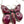 Load image into Gallery viewer, NATIVE HANDMADE PURPLE SPINY OYSTER STATEMENT BUTTERFLY ADJUSTABLE PAPERCLIP NECKLACE 20" SIGNED BY A.B. (CO 121)
