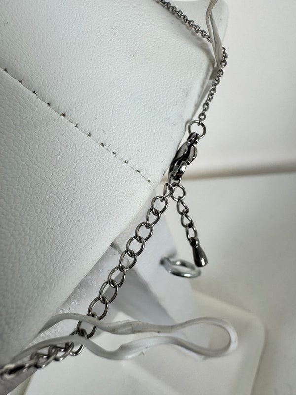 SPINY TURQUOISE CHARMS NECKLACE 16-18" (DC 4)