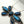 Load image into Gallery viewer, HIGH-FLASH LABRADORITE CLUSTER FLOWER ADJUSTABLE NECKLACE 18-20" (JR 125)
