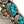 Load image into Gallery viewer, JASON LIVINGSTON TRIPLE MORENCI TURQUOISE CRAWLER NATIVE HANDMADE RING SIZE 9 2.5" (LA 6)
