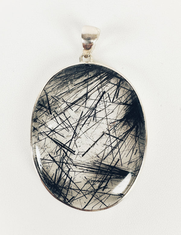 DENDRITIC AGATE OVAL PENDANT (MW 160)
