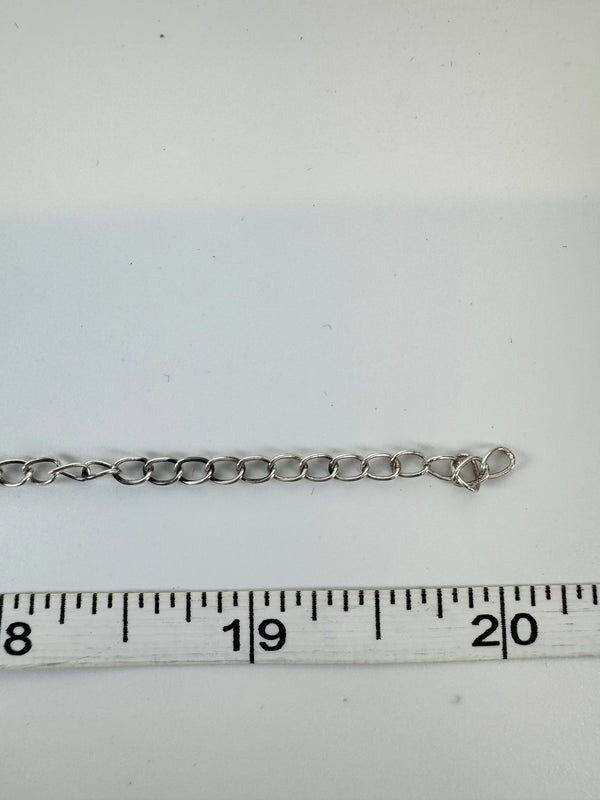 PINK DAHLIA STAR NECKLACE SIGNED BY DESERT SKIES ADJUSTABLE UP TO 20" (DC 6)