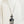 Load image into Gallery viewer, GREY MOONSTONE DANGLE NECKLACE 16-22&quot; (MW 207)
