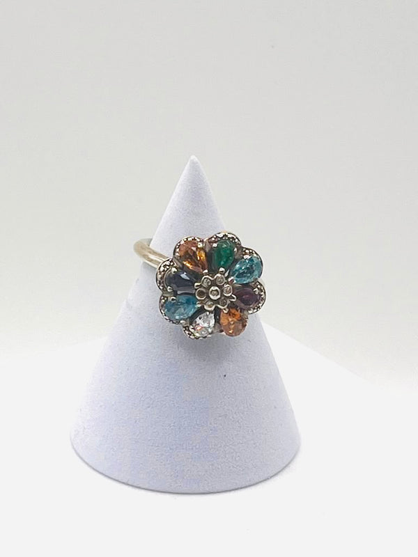MULTISTONES RAINBOW RING SIZE 8 (MW 467)