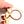 Load image into Gallery viewer, ROSE GOLD SUGAR SKILL CITRINE ADJUSTABLE RING BY HESPERA (AM 16)
