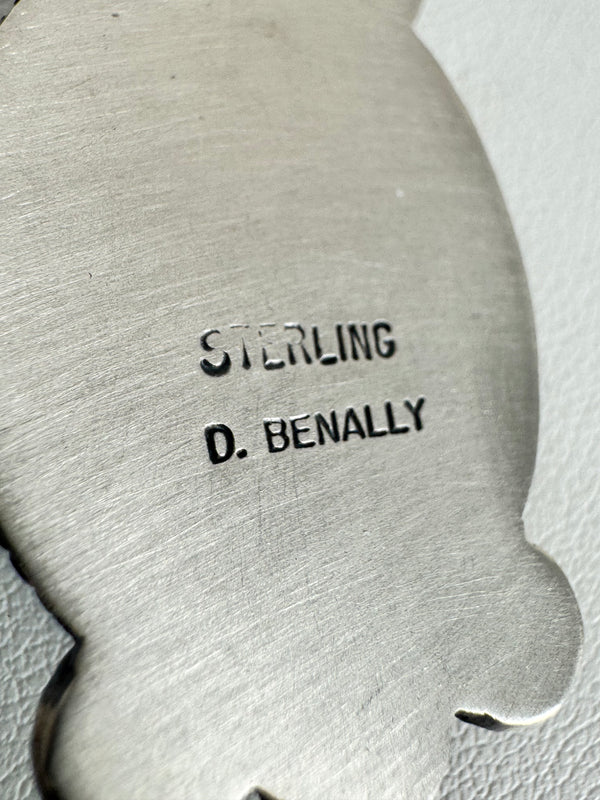 NATIVE HANDMADE GOLDEN HILLS PENDANT BY D BENALLY (CO 52)