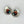 Load image into Gallery viewer, NATIVE HANDMADE MULTISTONES INLAY POST BACK EARRINGS BY ELLA PETER (LB 43)
