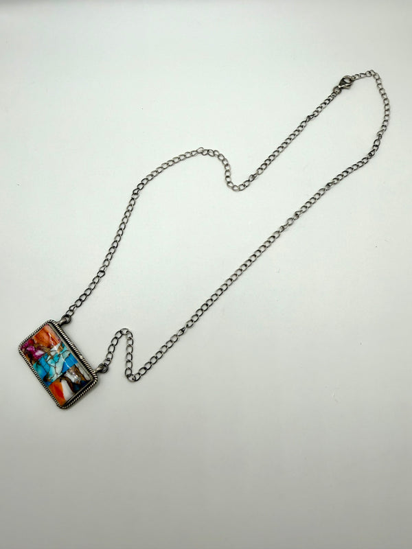 SPINY OYSTER BAR NECKLACE BY DESERT SKIES 20"  (DC 1)