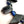 Load image into Gallery viewer, HESPERA BESPOKE BLUE SAPPHIRE PEARLS &amp; OBSIDIAN CHUNKS NECKLACE 14-20" (MW 442)
