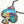 Load image into Gallery viewer, NATIVE HANDMADE PINK &amp; PURPLE DAHLIA &amp; SPINY TURQUOISE SPADE NECKLACE BY PATRICK YAZZIE (UP TO 20") (NP 5)
