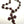 Load image into Gallery viewer, NATIVE HANDMADE PURPLE SPINY OYSTER STATEMENT ADJUSTABLE PAPERCLIP LARIAT 29" SIGNED BY K.N. (CO 120)
