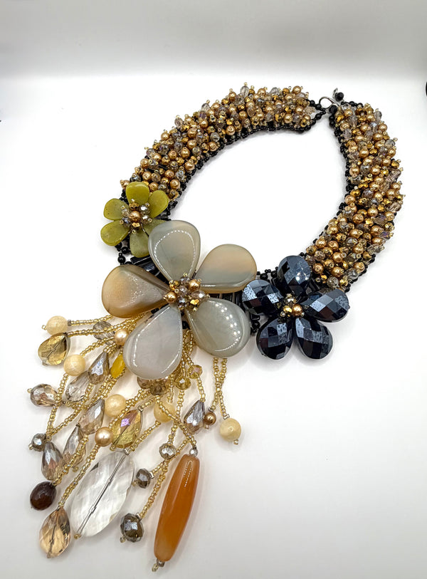 MULTISTONES MEGA STATEMENT NECKLACES (HH 1)