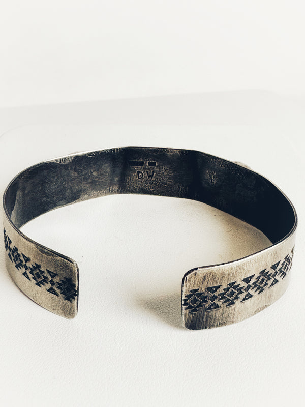 PALOMINO VERASCITE CUFF SIGNED BY DREW WINSLOW (MW 209)