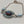 Load image into Gallery viewer, STERLING SILVER LARIMAR &amp; PURPLE DAHLIA ADJUSTABLE BRACELET 7-8" (JR 104)
