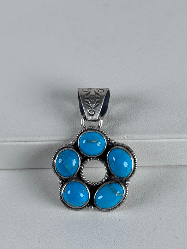 DESERT SKIES KINGMAN FLOWER CLUSTER PENDANT (CO 25)