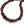 Load image into Gallery viewer, PURPLE SPINY OYSTER BEADED NECKLACE 21" (CO 125)

