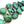 Load image into Gallery viewer, NATIVE HANDMADE STATEMENT HUBEI TURQUOISE MEGA BRACELET 8" (LL 3)
