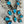 Load image into Gallery viewer, RARE NATIVE HANDMADE GILBERT NEZ KINGMAN TURQUOISE SQUASH BLOSSOM 26&quot; (LB 1)
