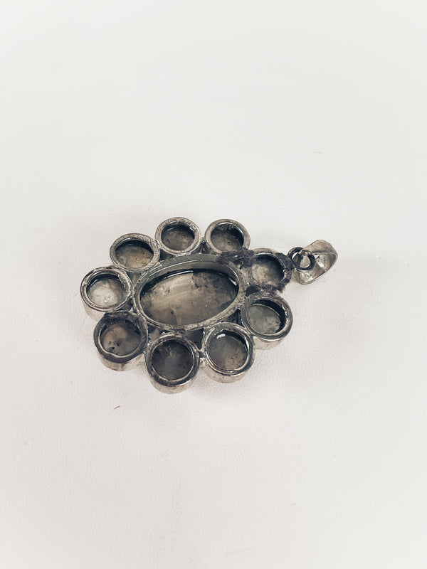 RAINBOW MOONSTONE VINTAGE PENDANT (MW 169)