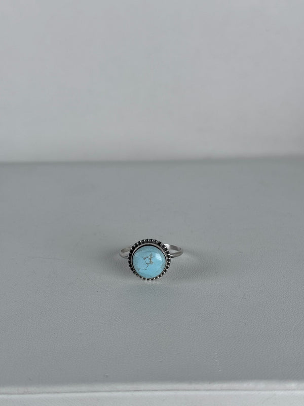 DWAYNE NEZ SIZE 10 GOLDEN HILLS RING (CO 4)