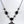 Load image into Gallery viewer, BLACK ONYX STATEMENT LARIAT 16-22" (MW 297)
