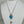 Load image into Gallery viewer, KINGMAN TURQUOISE KEY NECKLACE 16&quot; (LF 6)
