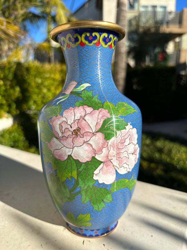 CLOISONNE VASES